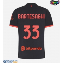 Ženski Nogometni dresi AC Milan Davide Bartesaghi #33 Tretji 2026-27 Kratek Rokav